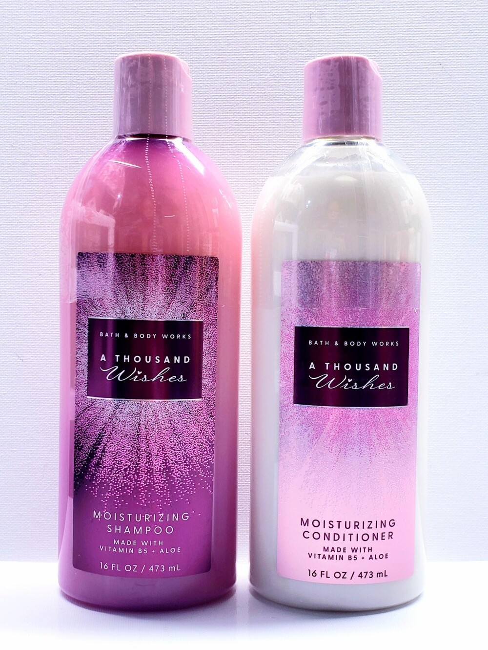 Bath & Body Works A THOUSAND WISHES Shampoo and Conditioner, 16 fl oz (2 pcs)